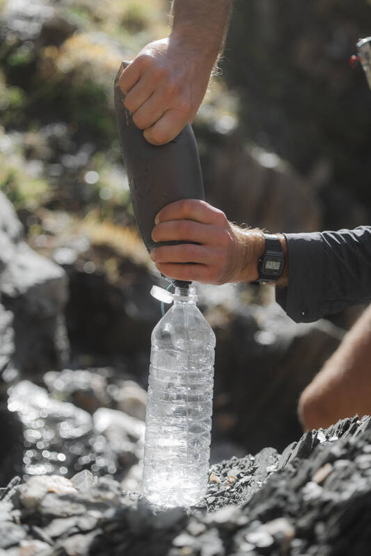 Gourde filtrante souple Simond 1L - 2