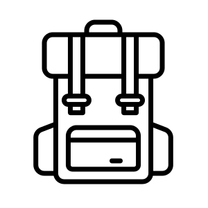 Contenu de notre sac à dos pour un tour du Monde​