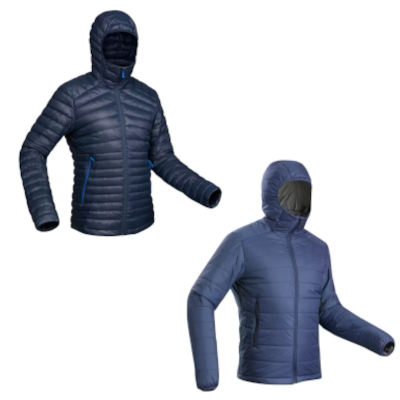 Doudoune duvet ou synthétique ?