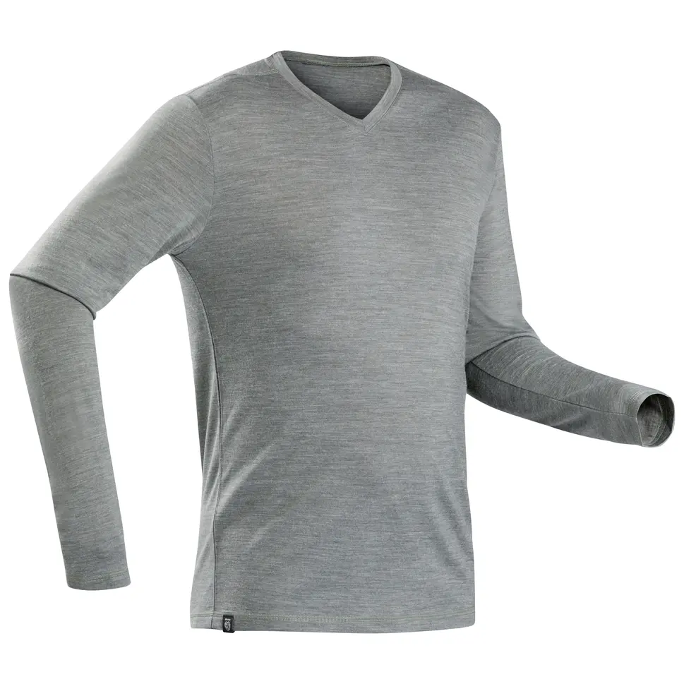 Avis Forclaz T-Shirt Manches Longues Trek900 Mérinos Homme : Sous-vêtement  technique Randonnée, Trek