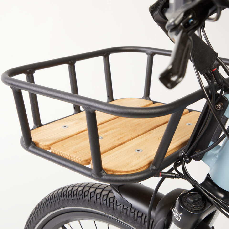 Panier arrière de vélo VEVOR, panier de vélo moyen avec filet de
