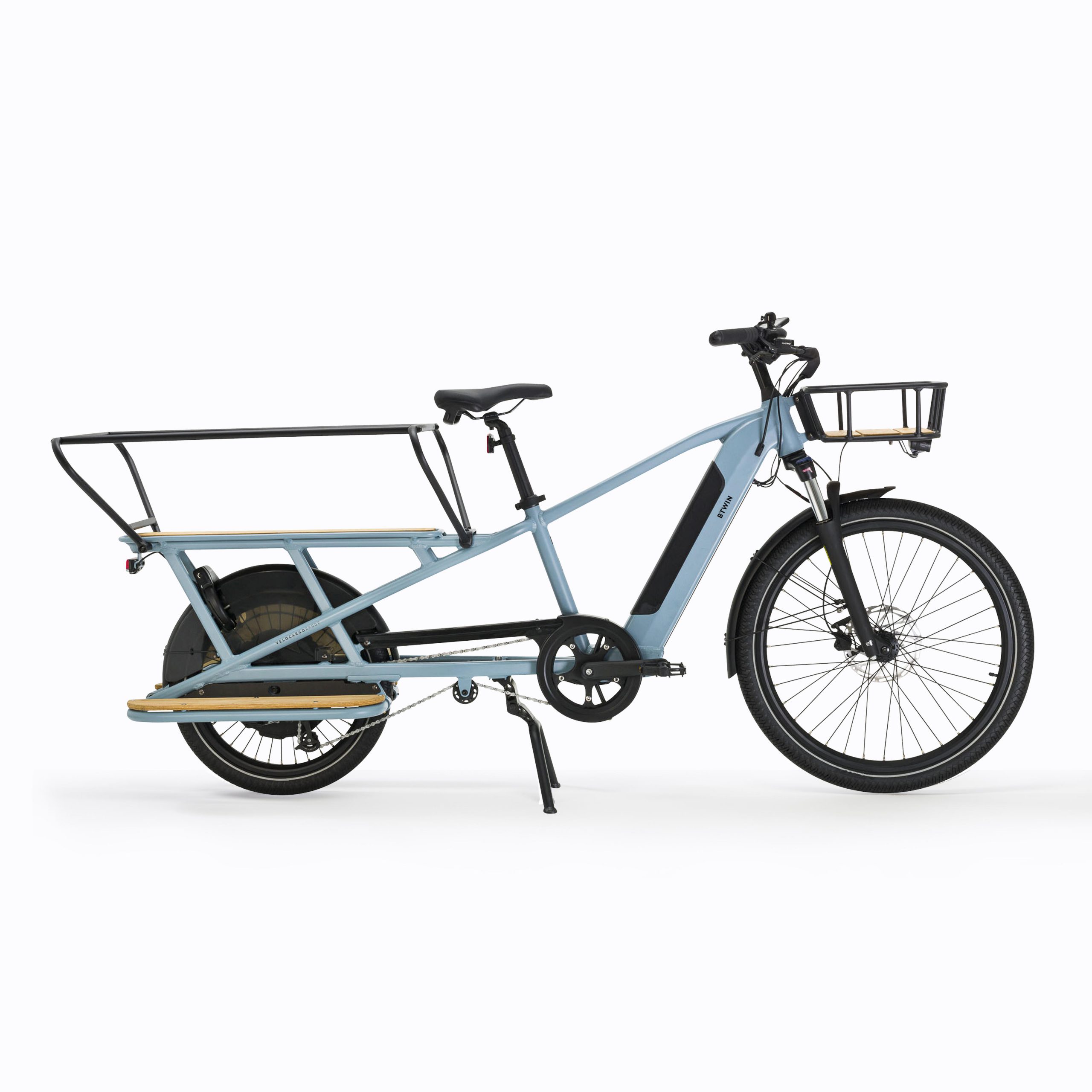 PANIER VÉLO ENFANT MÉTAL NOIR - Decathlon