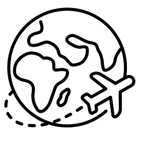 Notre itinéraire de tour du Monde en 6 mois​