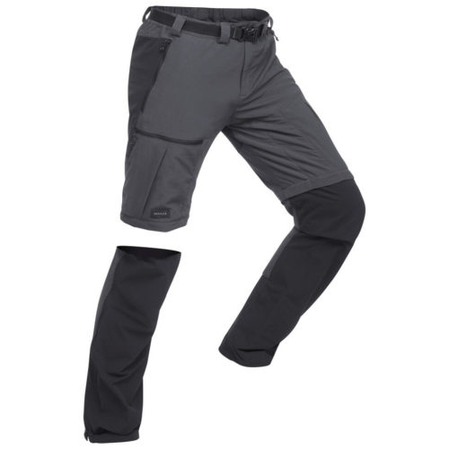 Pantalon modulable de trek montagne Forclaz TREK 500
