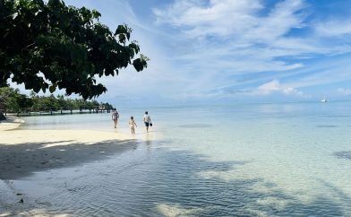 plage de sable blanc