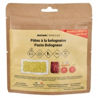 Pâtes à la bolognaise, repas déshydraté Forclaz