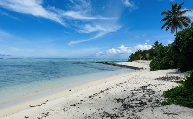 plage de sable blanc